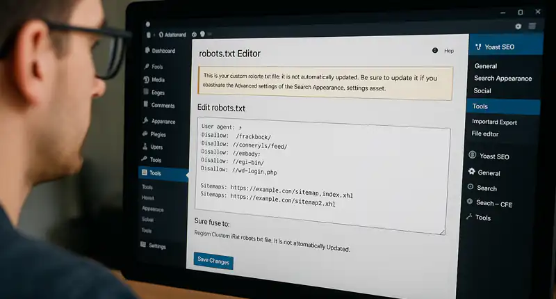Come ottimizzare il file robots.txt su WordPress per migliorare SEO e velocità di scansione
