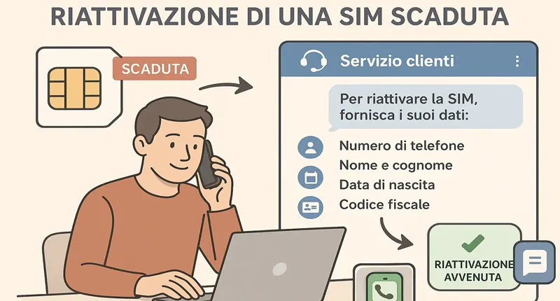 Come attivare una sim scaduta