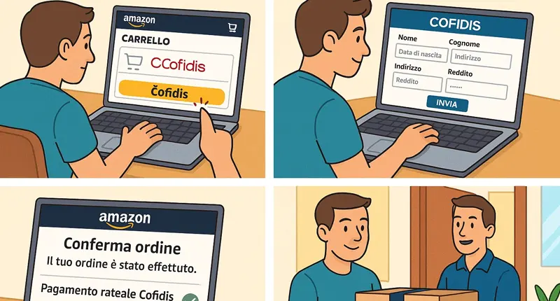Pagamento Cofidis su Amazon