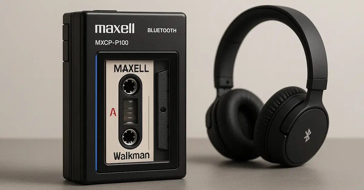 Maxell rilancia il Walkman nel 2025: ritorno vintage con cuore tech