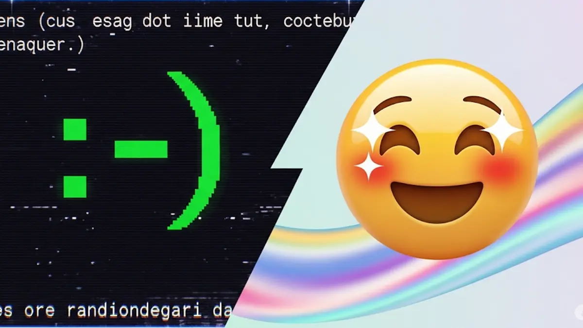 Emoji ed Emoticon: Non Sono la Stessa Cosa. Ecco la Differenza Che Cambierà il Tuo Modo di Scrivere