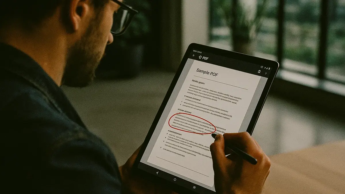 Il miglior tablet Android per leggere pdf e prendere appunti
