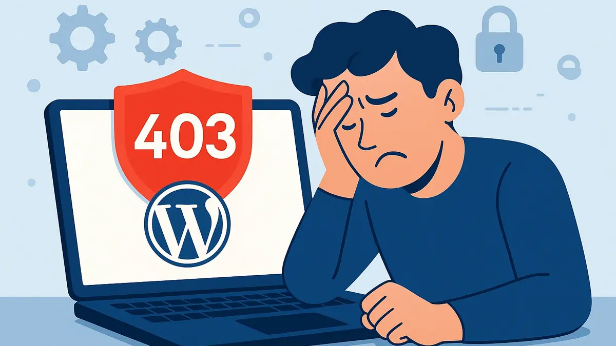 Risolvere errore 403 forbidden accesso negato WordPress