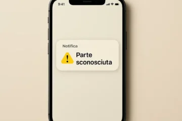Eliminare il messaggio parte sconosciuta iPhone