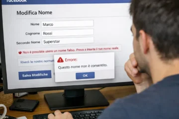 È possibile cambiare nome su Facebook prima dei 60 giorni?