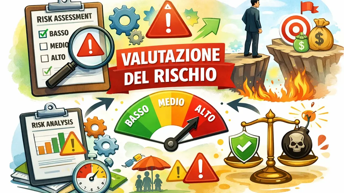 Come valutare il rischio: probabilità e danno spiegati