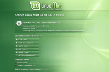 Dove scaricare Linux Mint 64-bit ISO in italiano