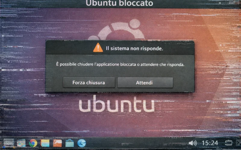 sbloccare ubuntu impallato