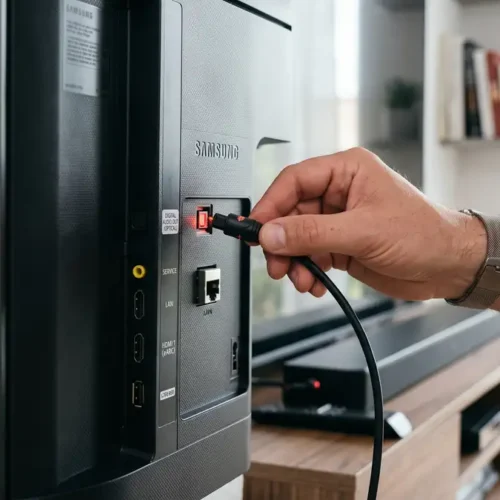 Come collegare il cavo ottico alla TV Samsung